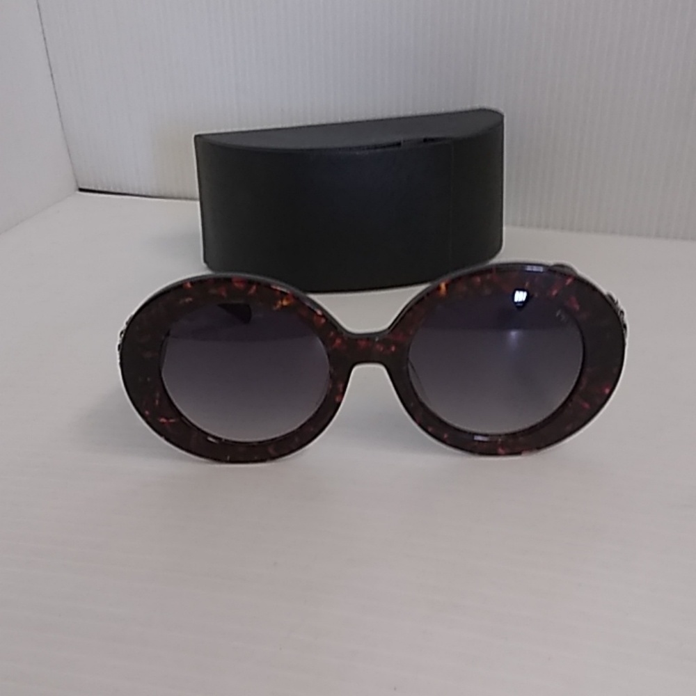 Prada woman sunglasses SPR 27QS PDN-2AD1 round